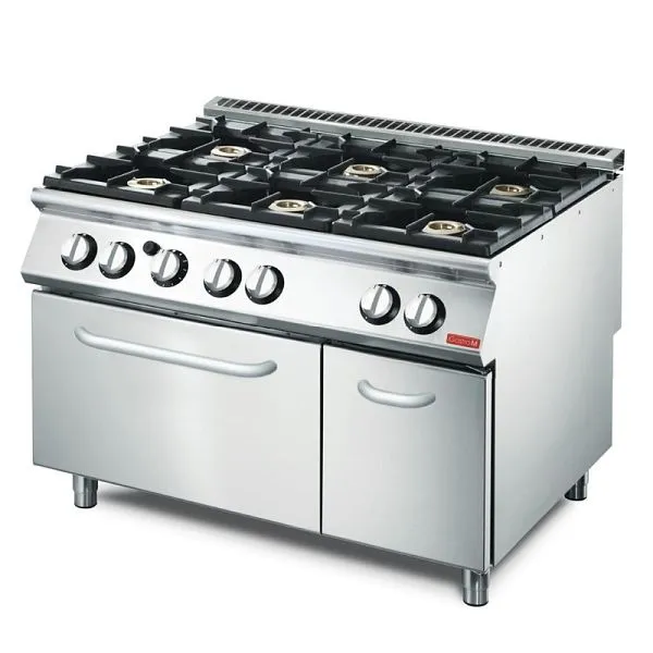 Fogão gás Gastro M com forno GM70/120CFG, GN083