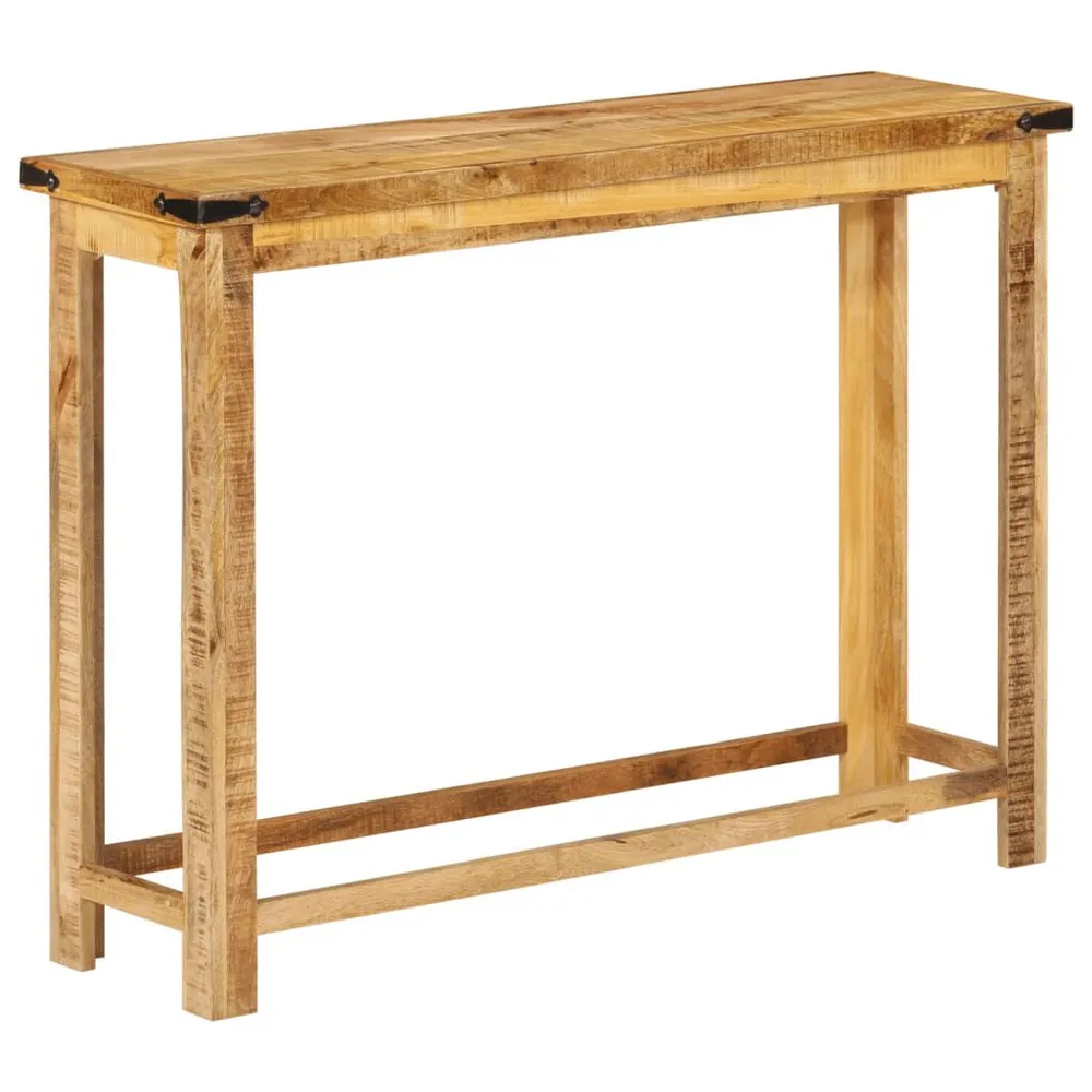 Mesa consola 100x30x75 cm madeira de mangueira maciç