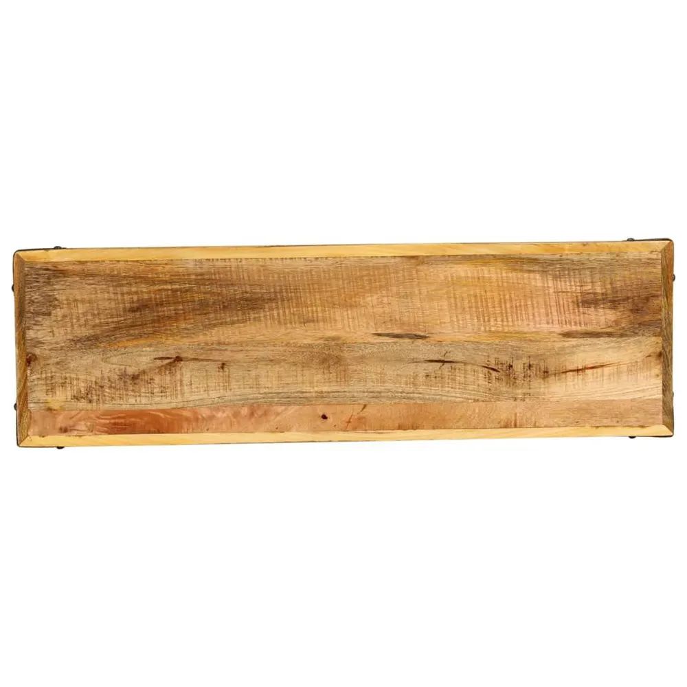 Mesa consola 100x30x75 cm madeira de mangueira maciç