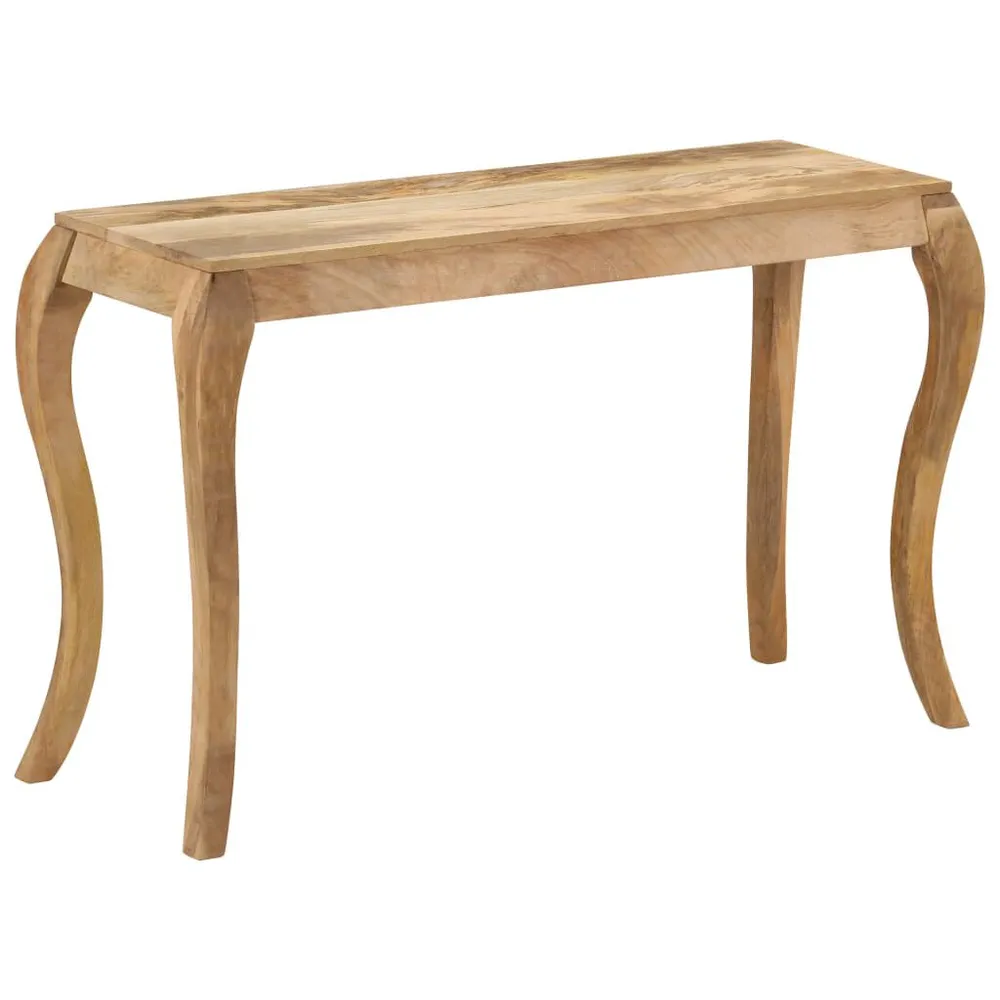 Mesa consola 118x38x76 cm madeira de mangueira maciç