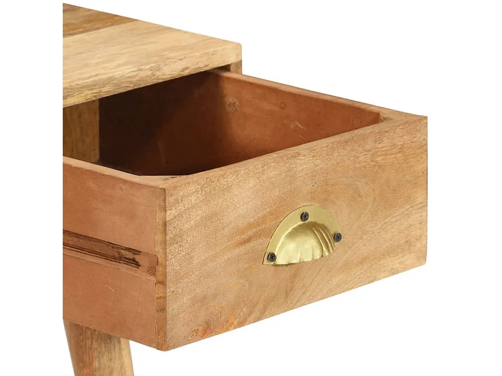 Mesa consola 90x45x75 cm madeira de mangueira maciç