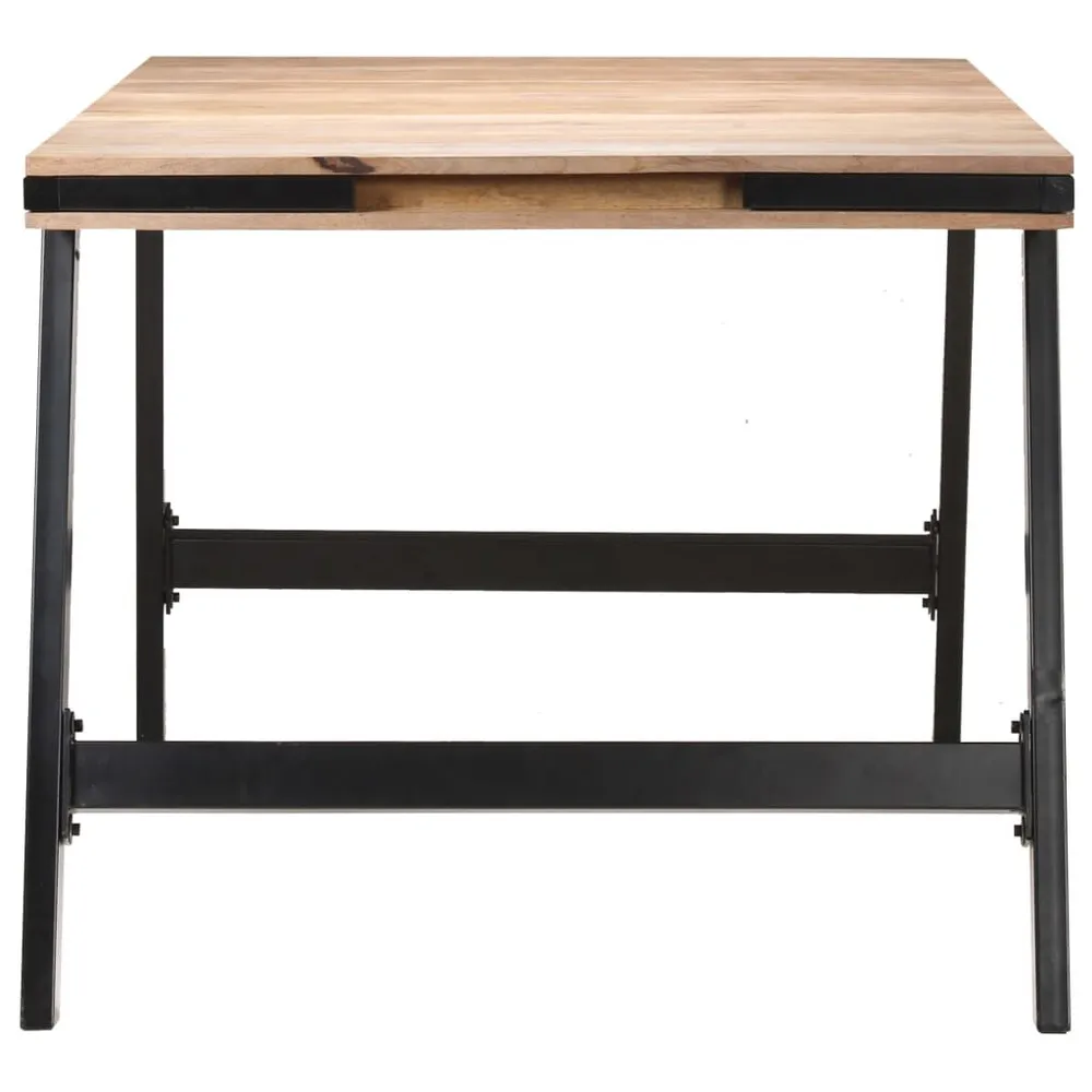 Mesa de jantar 180x90x76 cm madeira de mangueira maciç