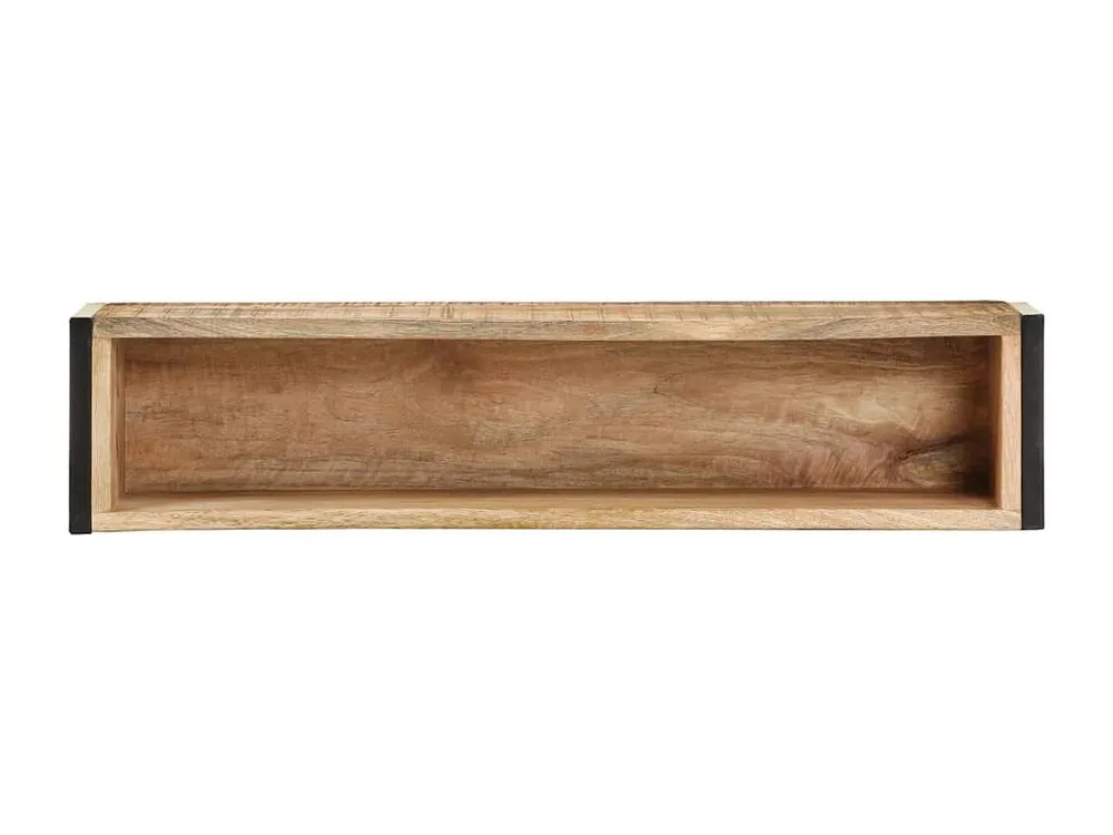 Vaso/floreira 90x20x68 cm madeira de mangueira áspera