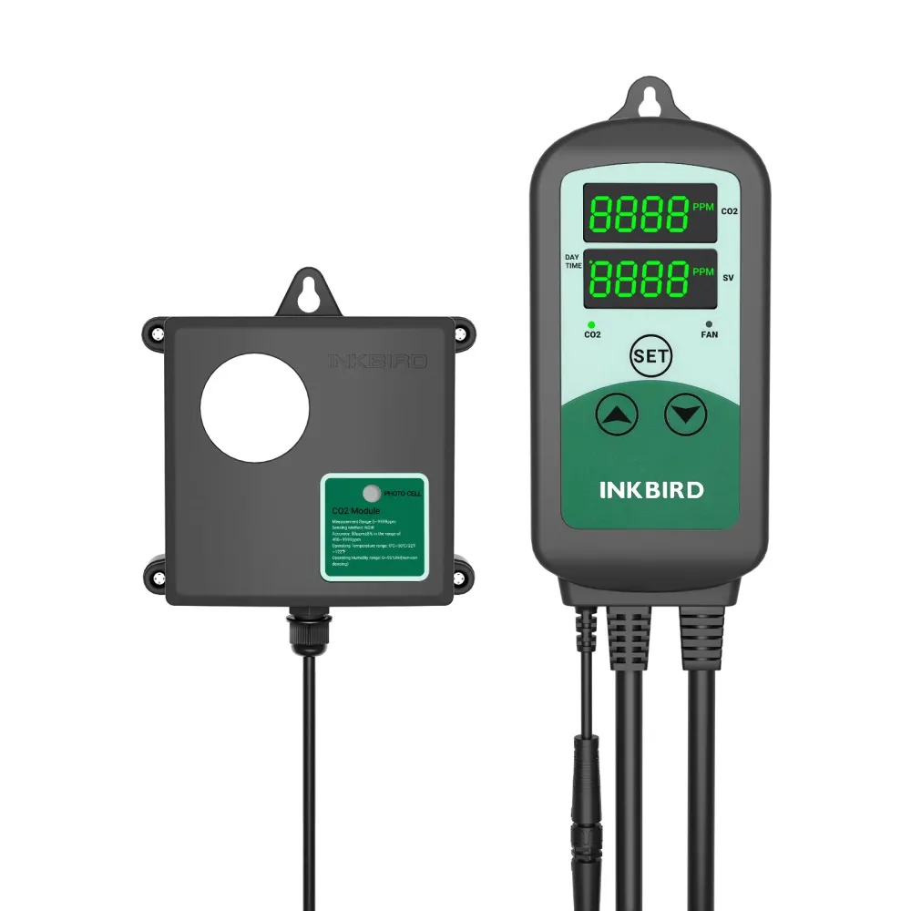Controlador programável de CO2 com sensor S01 ICC-510 com Tela Colorida