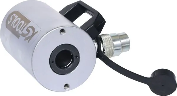 Manômetro de Combustível Cilindro de pistão oco hidráulico KS Tools 20 t, 700.1791