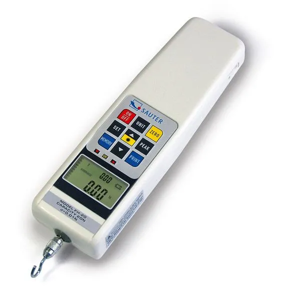 Testador de Bateria Medidores de ç digitais Sauter SAUTER, Max 2 N, legibilidade 0,001 N, FH 2