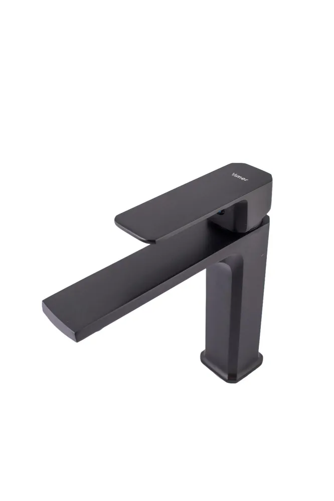 MISTURADOR MONOC LAV MESA B BAIXA V119 PRETO VIMER