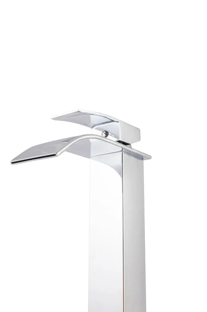 Misturador monocomando para lavatório de mesa bica alta cromado V112 VIMER