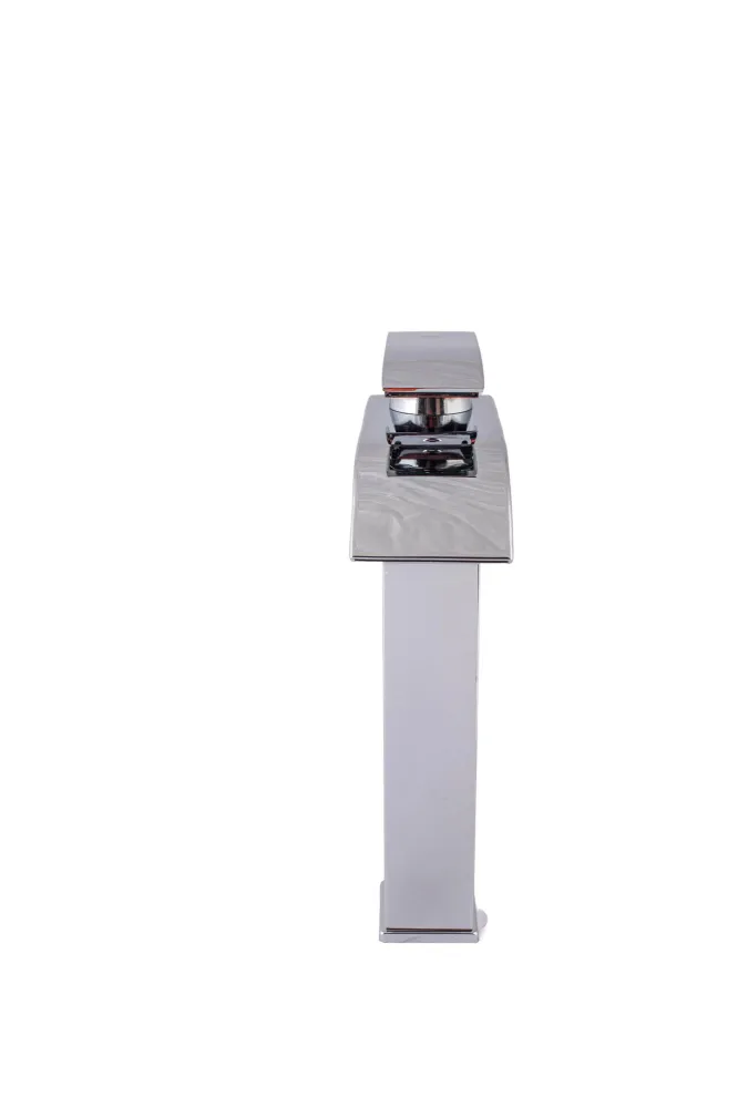 Misturador monocomando para lavatório de mesa bica alta cromado V112 VIMER