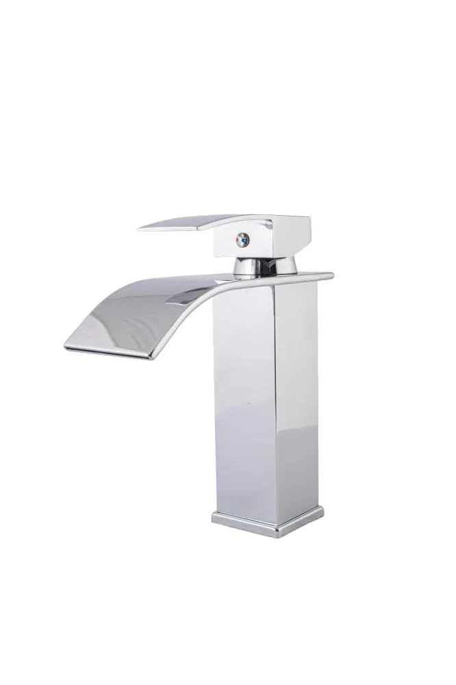 Misturador monocomando para lavatório de mesa bica baixa cromado V111 VIMER