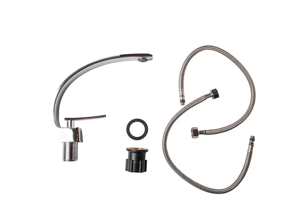 Misturador monocomando para lavatório/banheiro cromado V113 VIMER