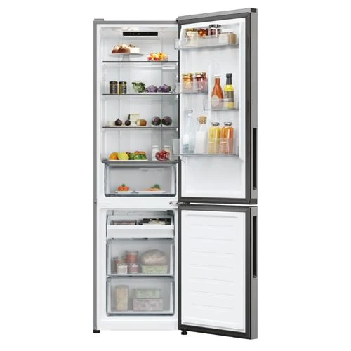 Frigorífico Combinado Candy CNCQ2T518EX | 182,5x54,5x60,2 cm | 197 L | E | ço inoxidável