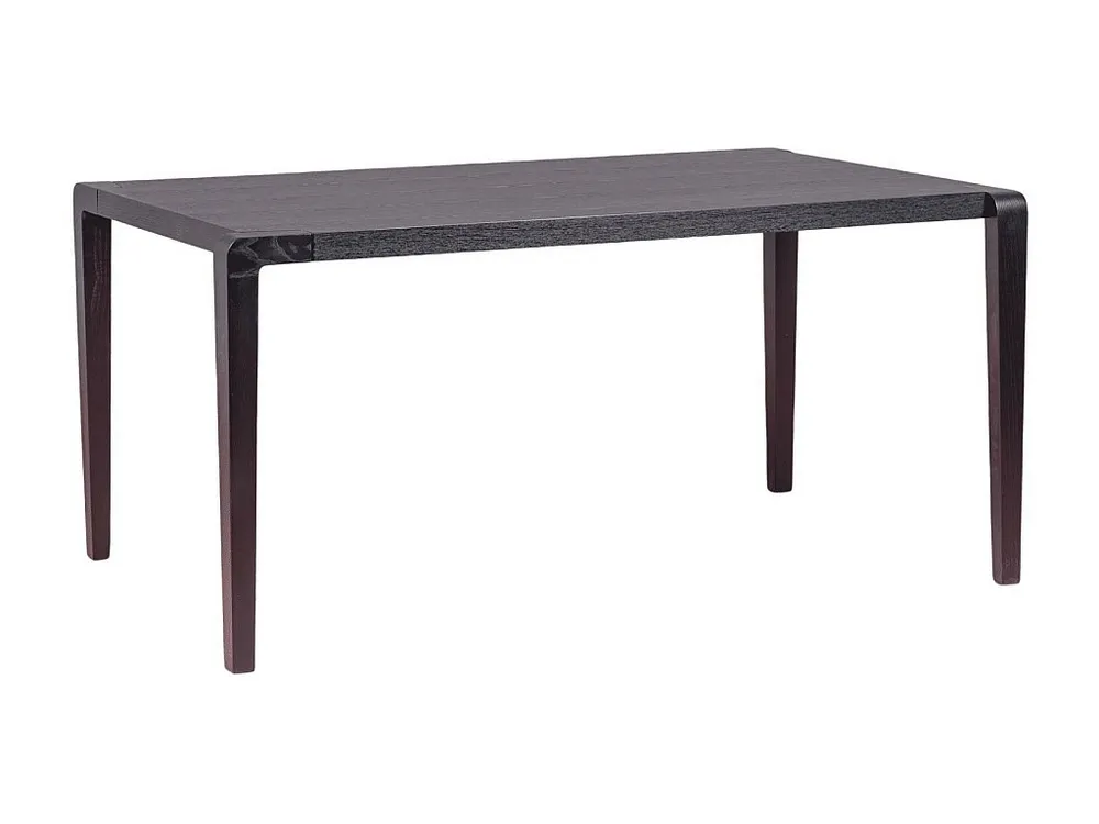 Mesa de jantar retangular em madeira de freixo (150x90) - Inmod - Preto