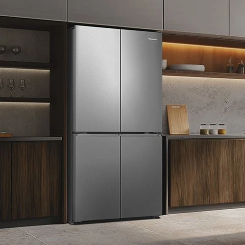 Frigorífico Americano Hisense RQ5P470SEIE | 178,5x79,4x69,8 cm | 483 L | E | Look Inox