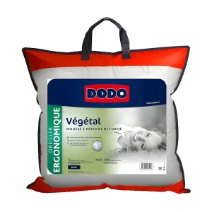 Almofada ergonómica DODO memória de forma VEGETAL 60x60 cm