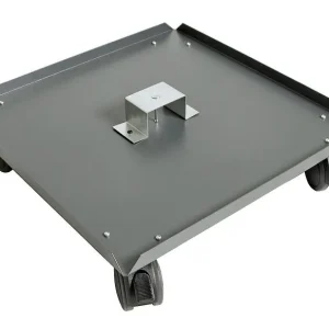 base rolante romba série 3000, para armários móveis dimensões 500x500 mm (LxP) RAL 7016, 3009901