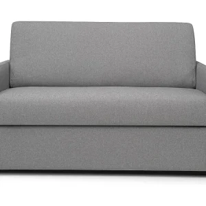 Poltrona L.100 cm prontamente convertível em tecido cinza - NADOA