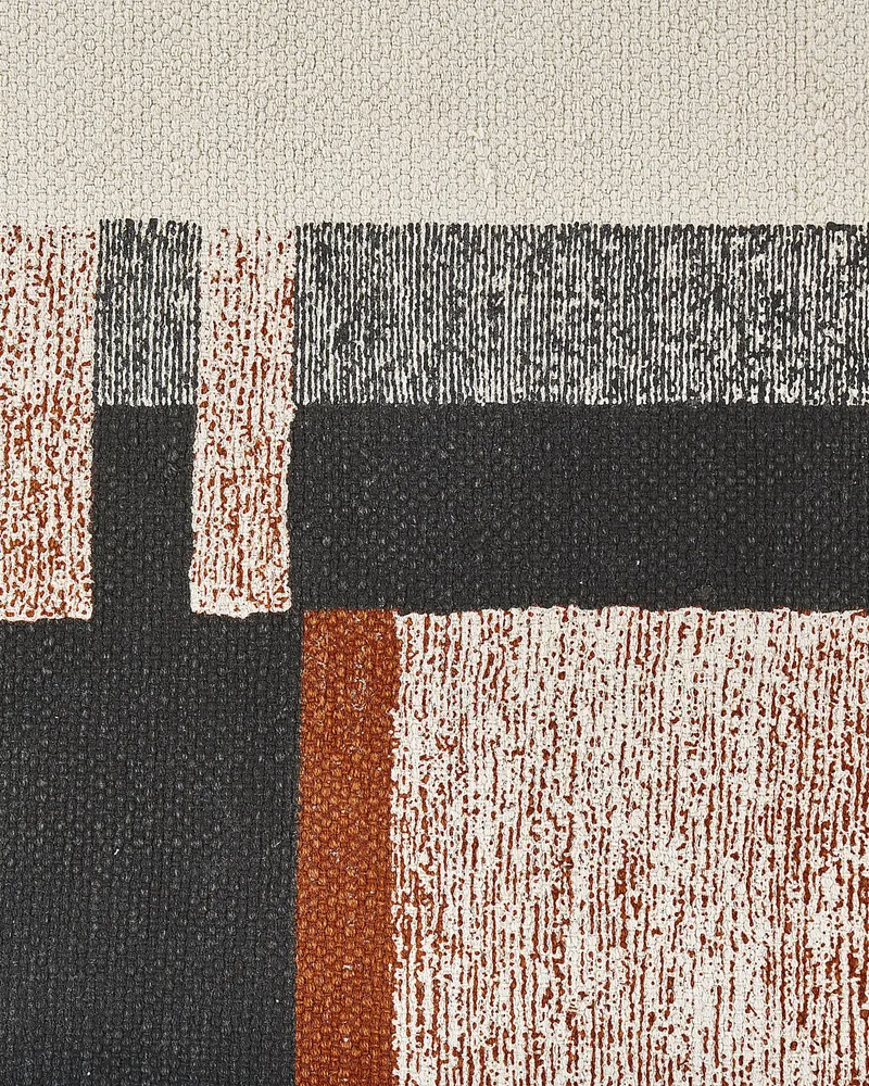 Rectangular De algodão Area Rug 80 x 150 cm Multicolour KAKINADA