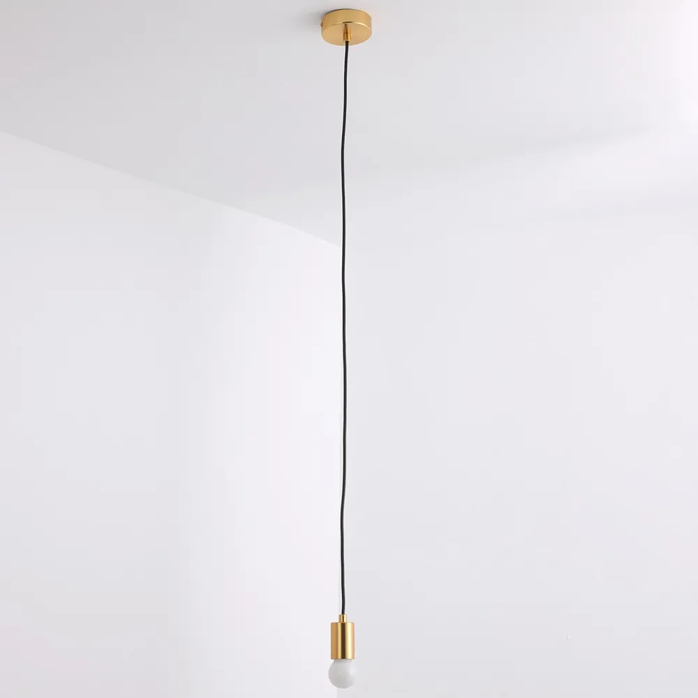 Suspensão Plado Metálico Ouro para Suspensão Gás