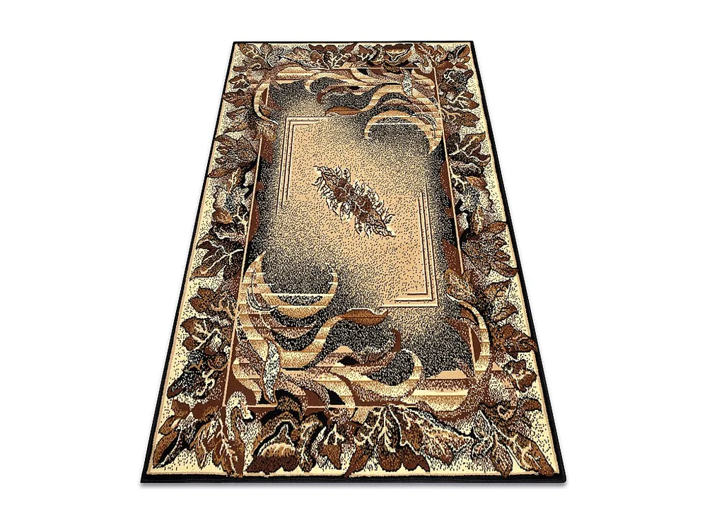 BCF Rug Morad LIŚĆ Folhas Agawa clássico - bege 80x150 cm