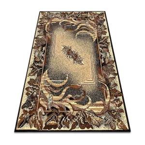 BCF Rug Morad LIŚĆ Folhas Agawa clássico - bege 80x150 cm