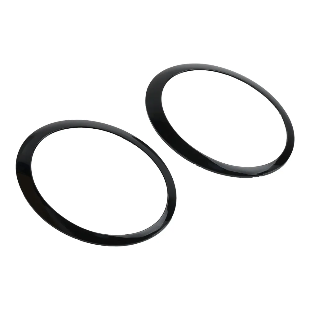 Anel de acabamento do farol 2PCS para Mini Cooper One R50 R52 R53 2001-2006