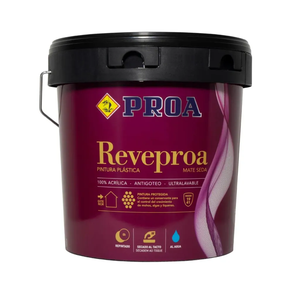 Tinta Exterior Reveproa (Mate Seda) - Proa com Case de Transporte