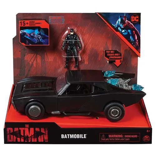 Batman Movie - Veículo Batmobile Aerodinâmico