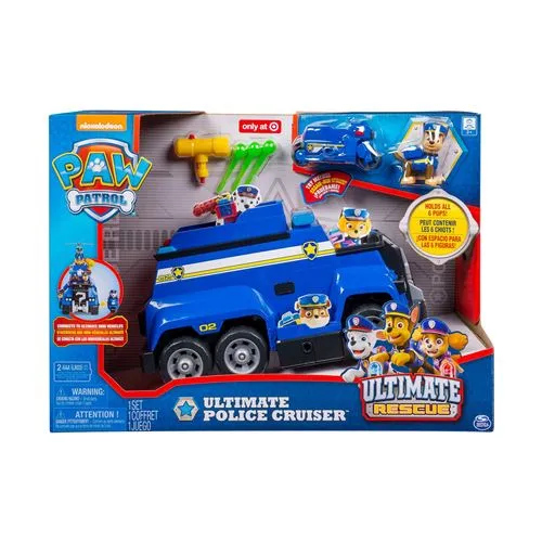 Paw Patrol Camião De Polícia com Visor Antirrisco