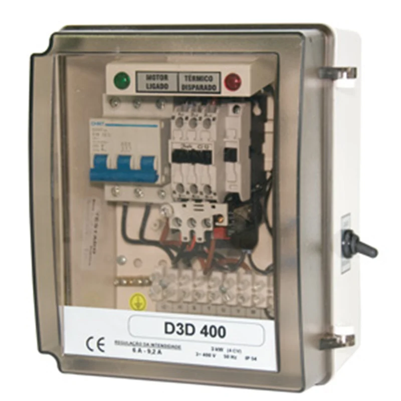 Protetor de Motor Quadro Elétrico Trifásico