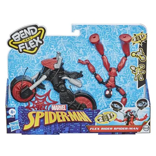 Reforçado Spider Man Bend And Flex Vehicle