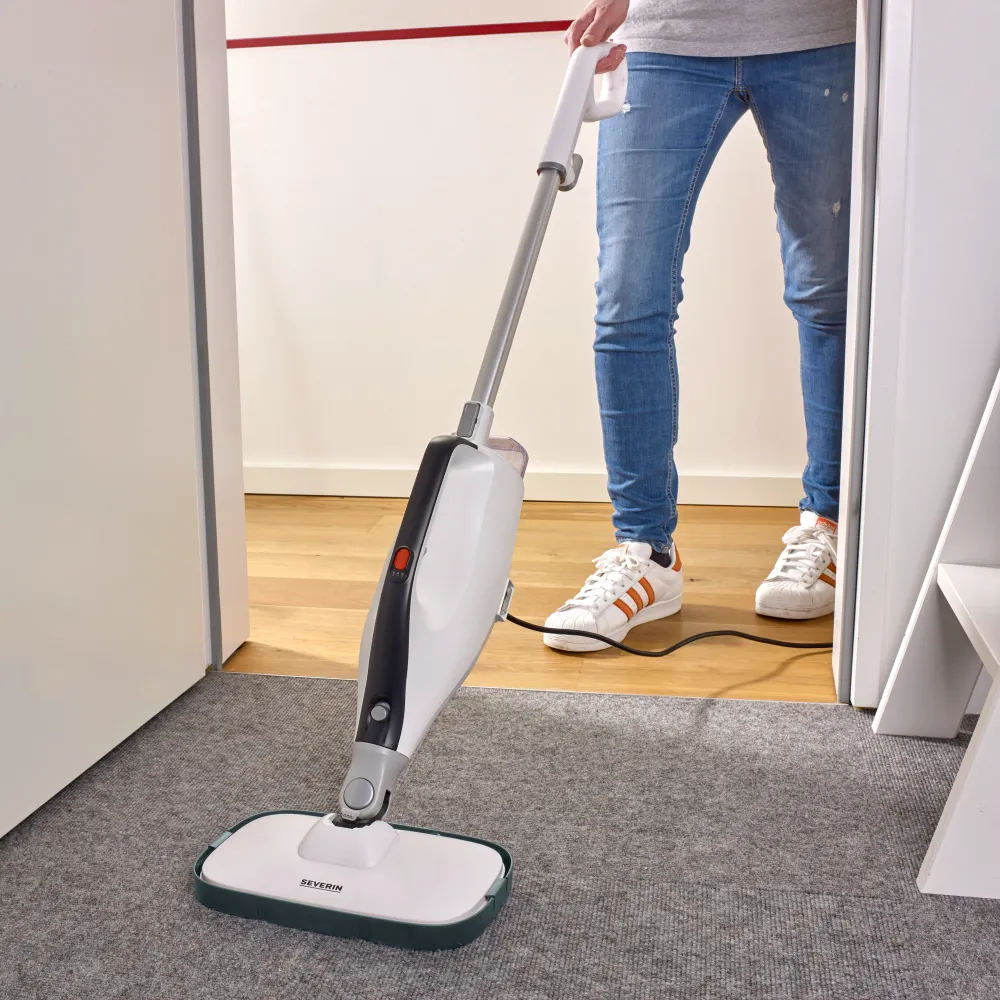 Máquina de Limpeza Vapor Severin SC7145 | 1500W, 8m, 2 em 1