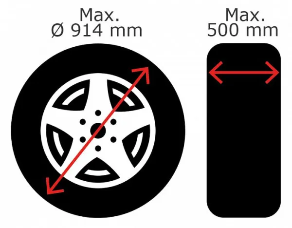Scooter de veículo GoJak perfeito com rodas duplas ou SUV's, G7016