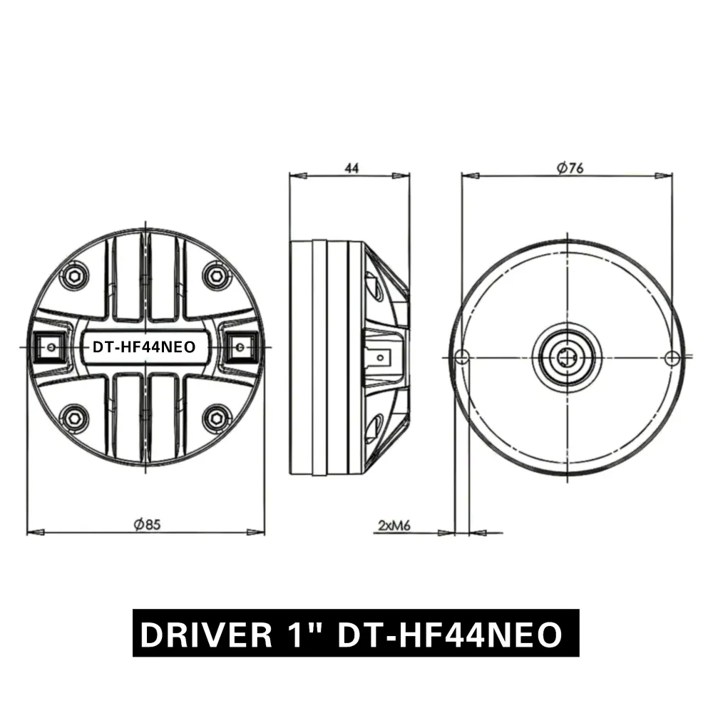 DT-AUDIO DT-HF44NEO | Motor de Compresión de Agudos 1" 120W