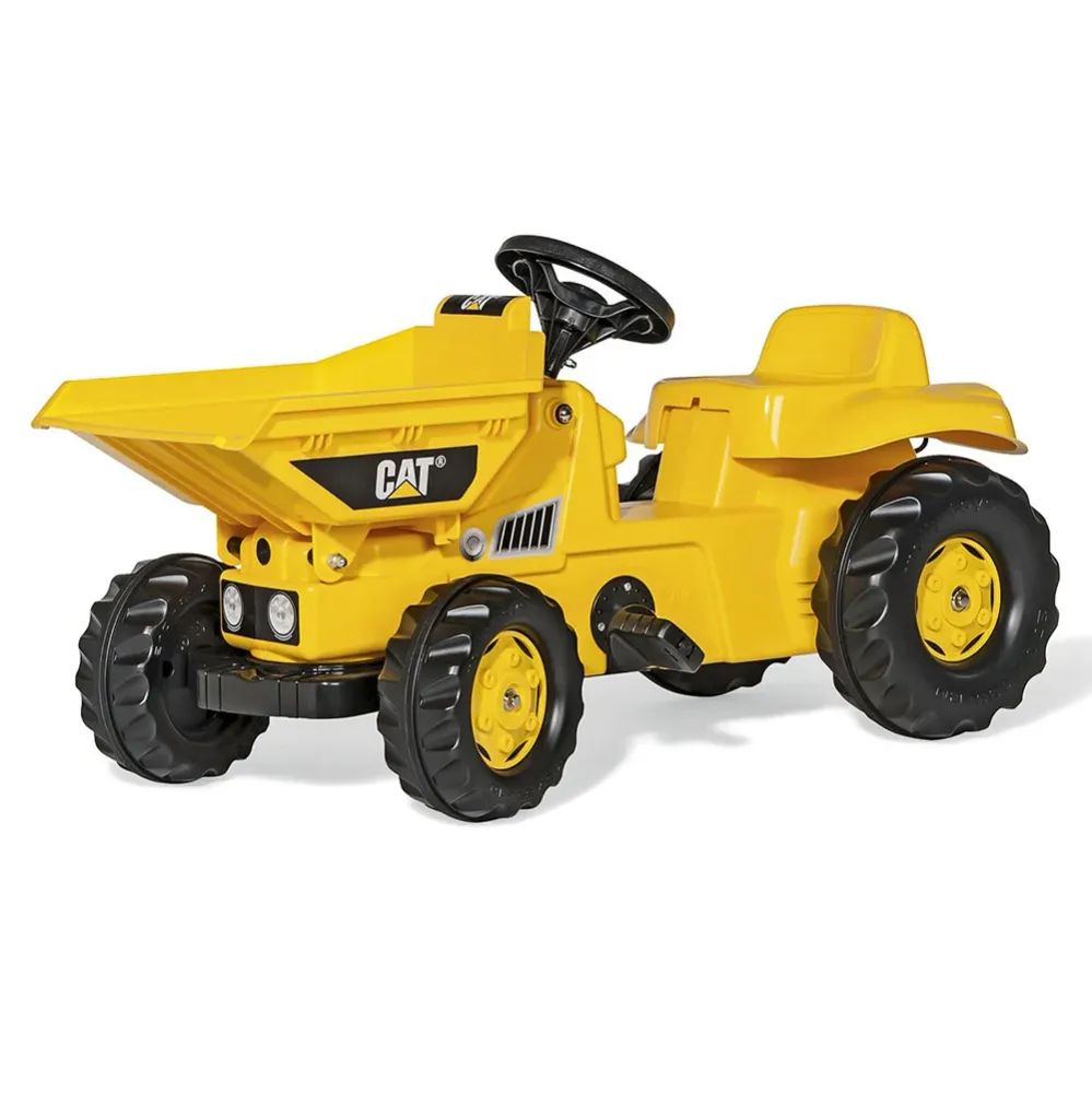 Máquina de construção Dumper CAT com carregador frontal com Volante do Motor