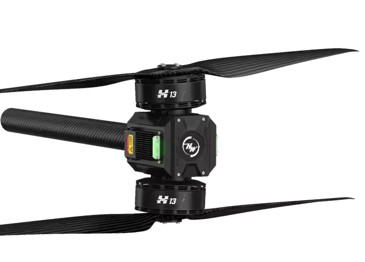 Motor Hobbywing H13 - Kit de energia coaxial da indústria de impulso máximo de 96KG para combate incêndio / drone de carga...