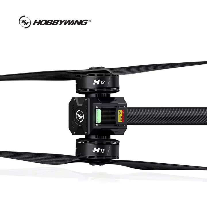 Motor Hobbywing H13 - Kit de energia coaxial da indústria de impulso máximo de 96KG para combate incêndio / drone de carga...
