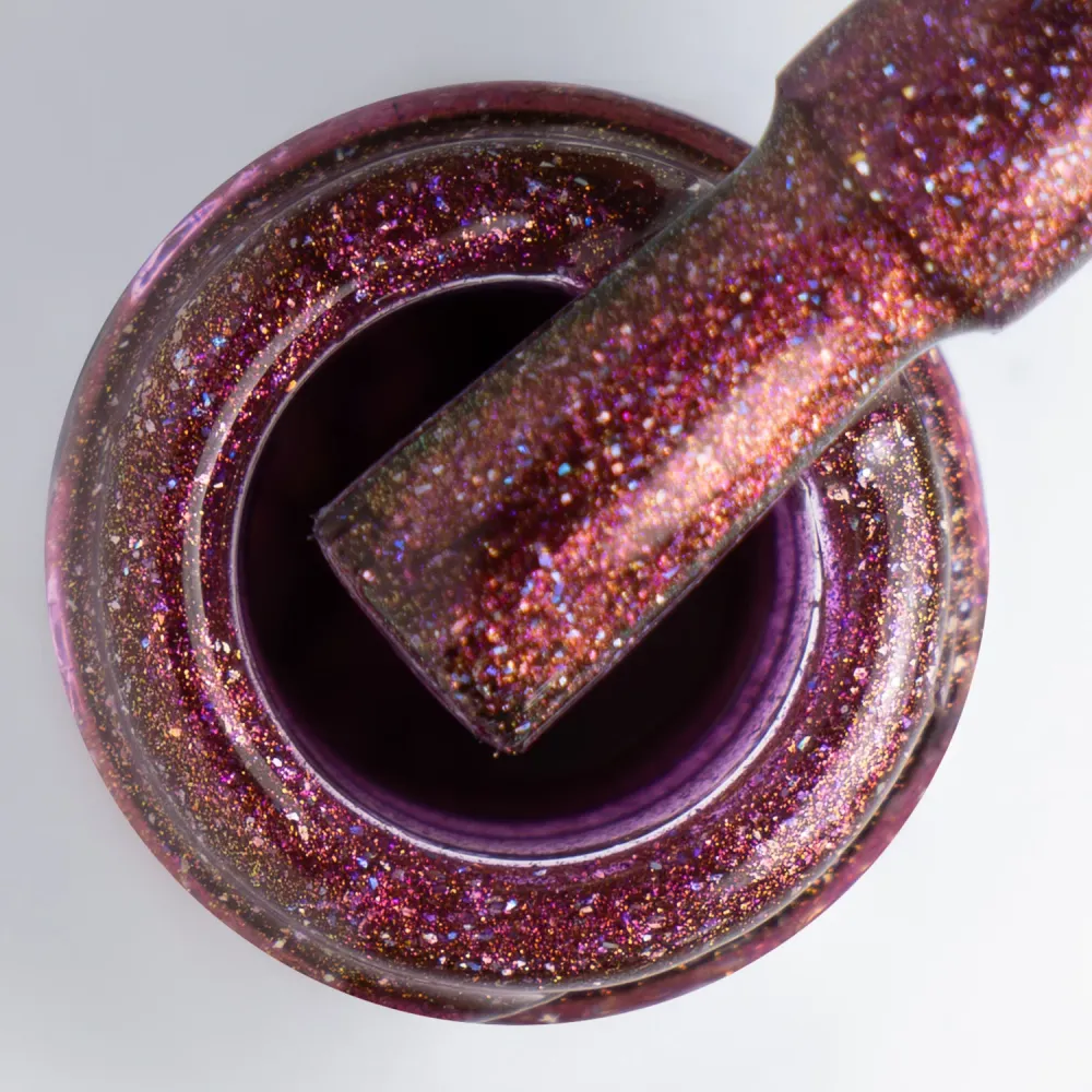 Verniz Gel magnético - Express Holographic Cat Eye #2 6ml com Polia do Virabrequim
