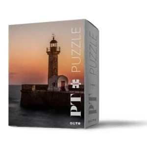 Puzzle Imagens de Portugal: Farol - 1000 Peças - Olivo com Tecnologia LED