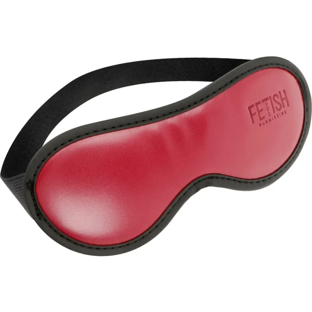 Venda de Couro Ajustável Vegan Vermelho para Bondage e BDSM
