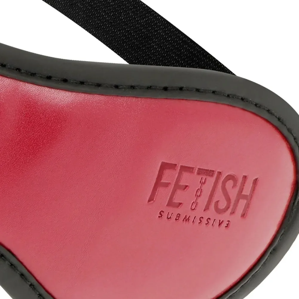 Venda de Couro Ajustável Vegan Vermelho para Bondage e BDSM