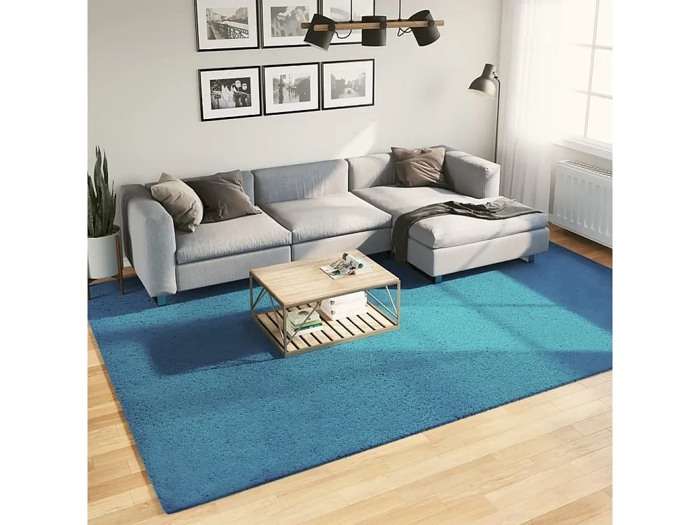 Lavadora de Alta Pressão Tapete de pelo conciso OVIEDO 240x340 cm turquesa