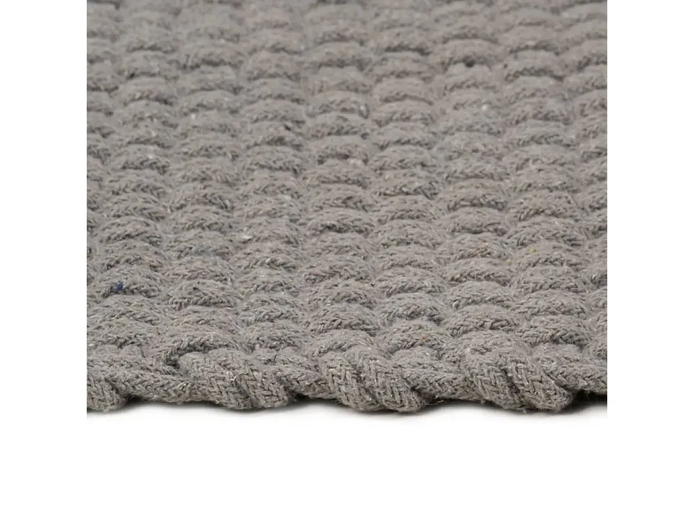 Resistente à Óleo Tapete retangular espontâneo 120x180 cm algodão cinza