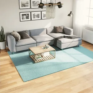 Tapete de pelo conciso OVIEDO 200x280 cm verde com 1 Ano de Garantia