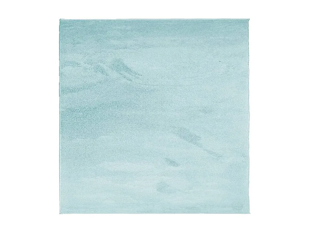 Tapete de pelo pequeno OVIEDO 120x120 cm verde