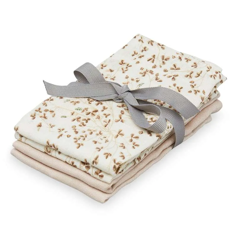 Cam Cam Copenhagen Panos de limpeza - 4 unidades - GOTS - Mistura Lierre/Mandel