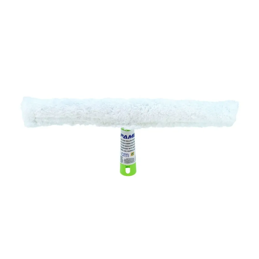 Limpa vidros com peluche de microfibra 35 cm para lavagem de superfícies envidraçadas