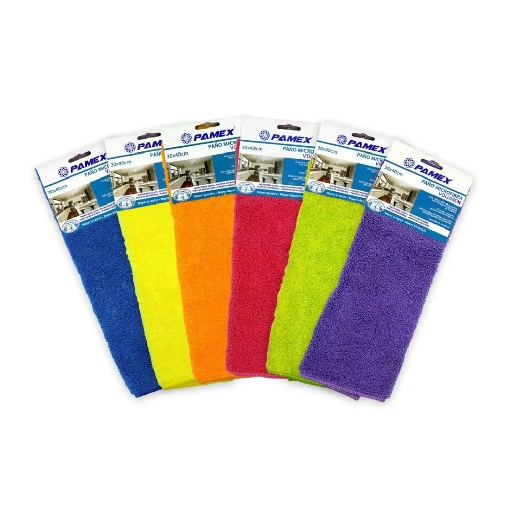 Pano Microfibra Singular Volumen 30x40 para absorção e limpeza profunda
