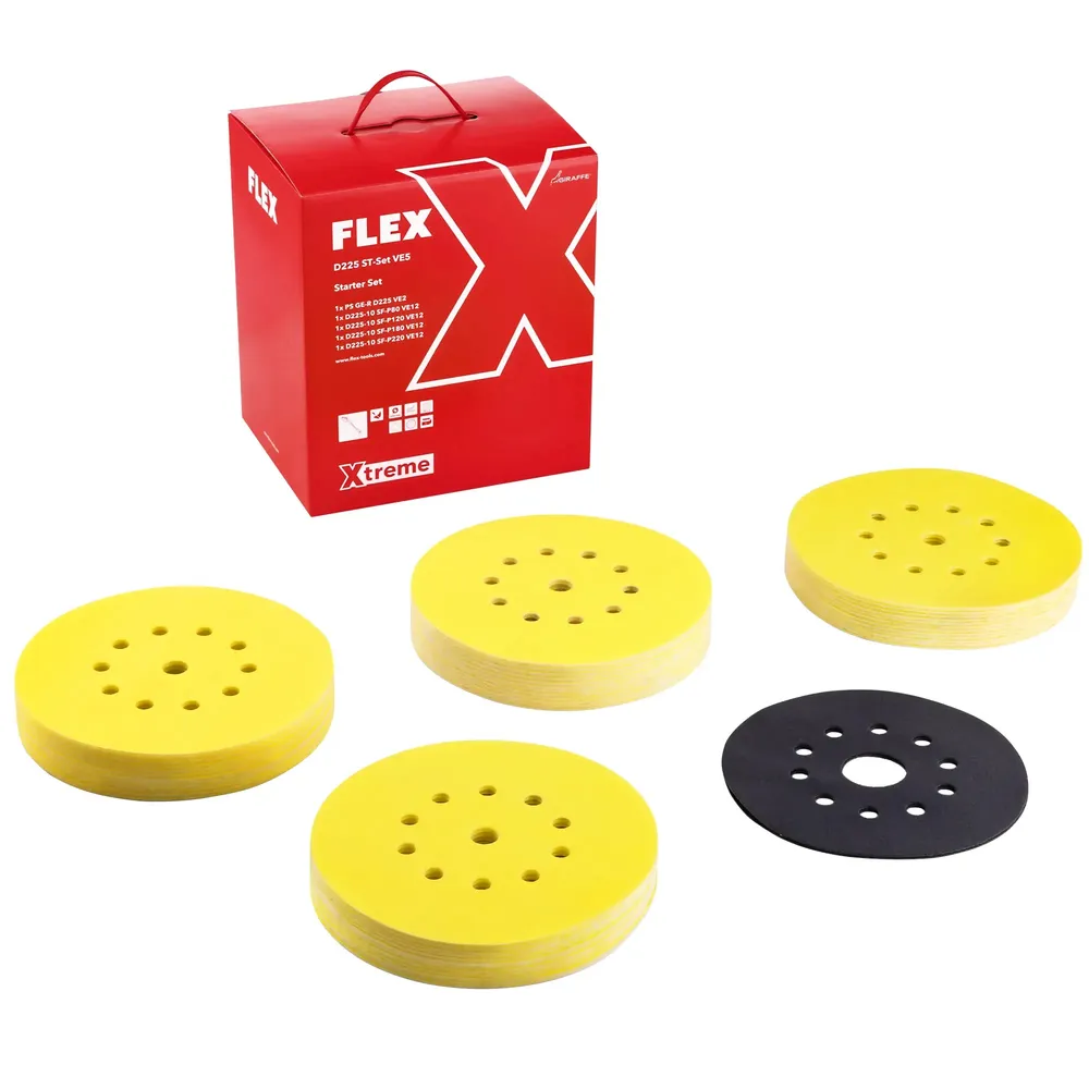 Discos abrasivos Flex Conjunto ST D225 VE5