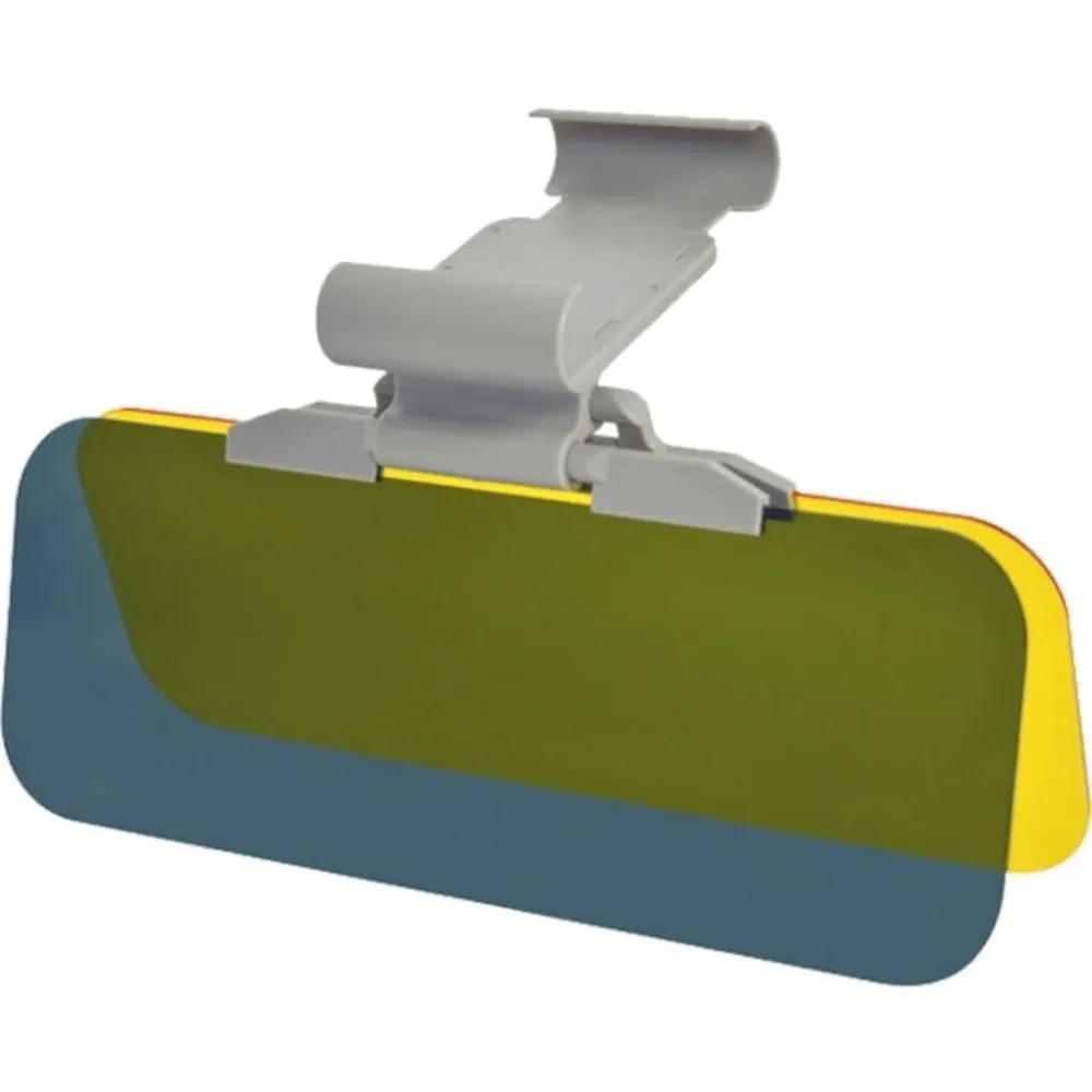 Carpoint 2-em-1 Extensor de viseira solar amarelo
